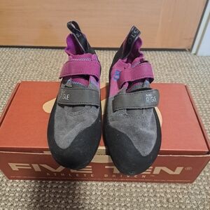 Women's Athletic Shoes - Purple and Gray